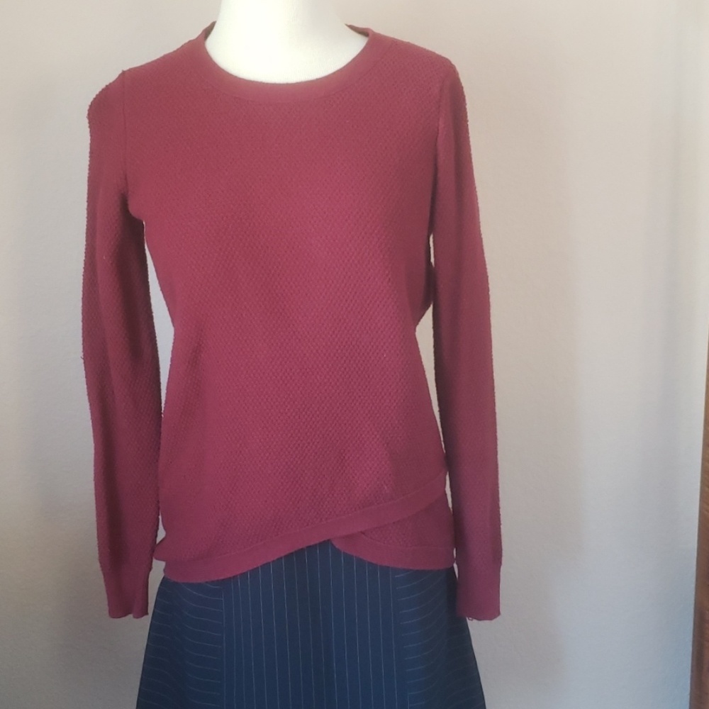Madewell waffle knit sweater